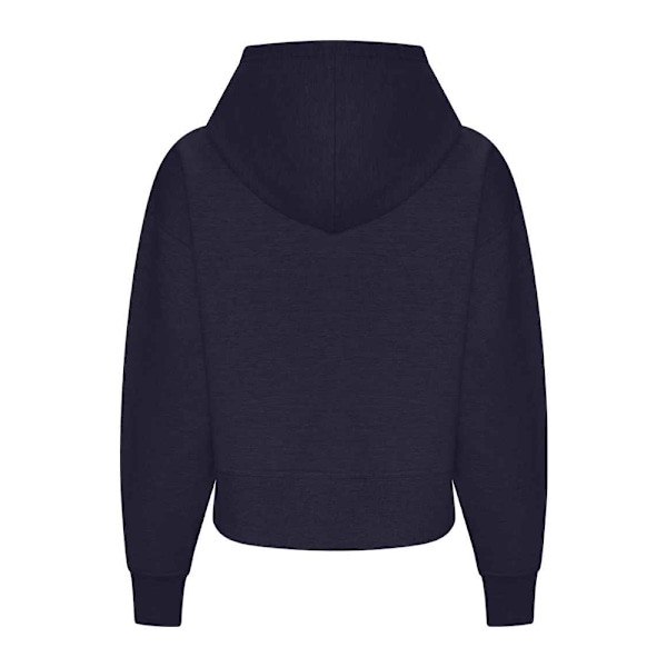 Awdis Dam/Kvinnor Återvunnen Polyester Avslappnad Passform Hoodie 12 UK New French Navy 12 UK