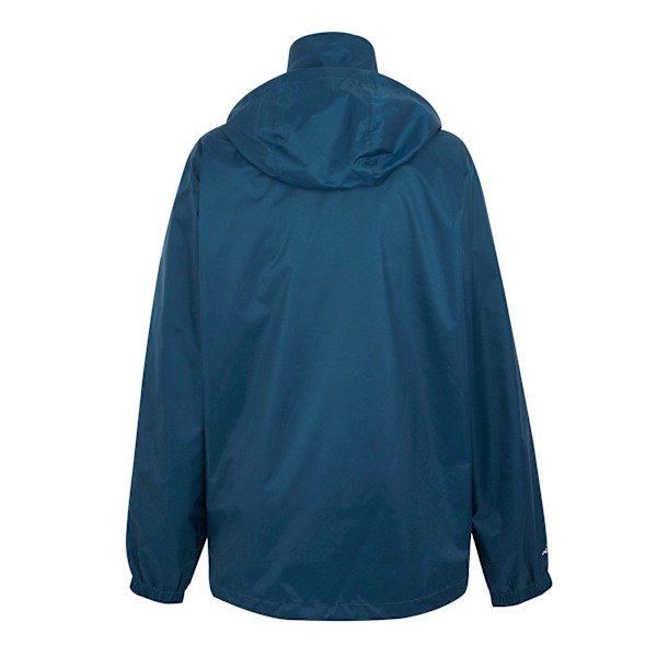 Regatta Lyle IV Vattentät Jacka med Huva för Män 4XL Moonlight Den Moonlight Denim/Tangerine Tango 4XL