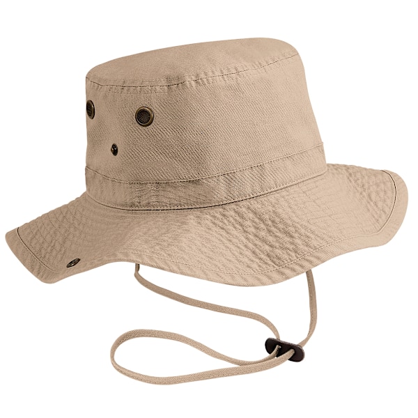 Beechfield Unisex Outback UPF50 skydd sommarhatt / huvudbonad Pebble One Size