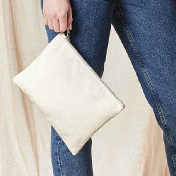 Westford Mill Canvas Wristlet Pouch 26 x 17cm Naturlig/Naturlig Natural/Natural 26 x 17cm