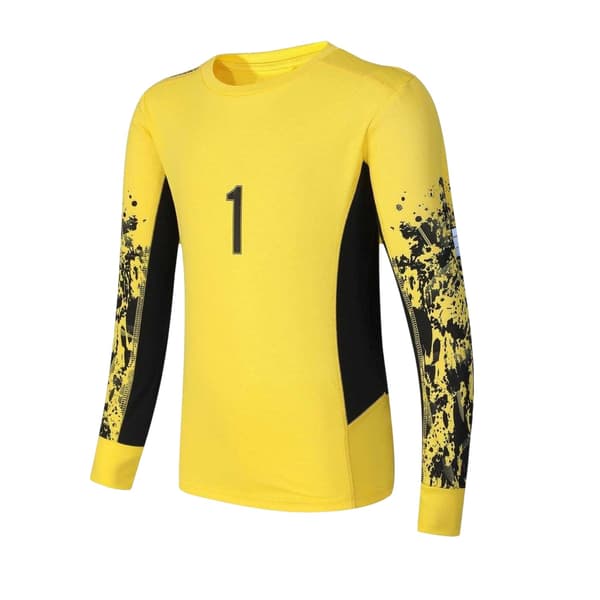 Sondico Core Långärmad Målvaktströja för barn 9-10 år Yellow 9-10 Years