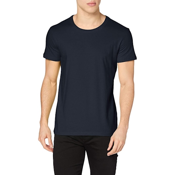 Stedman Mens Stars Ben Crew Neck Tee XL Blå Blue XL