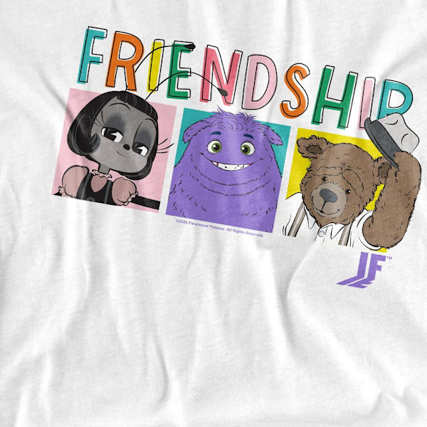 IF Herr Imagine This Squares T-Shirt L Vit White L