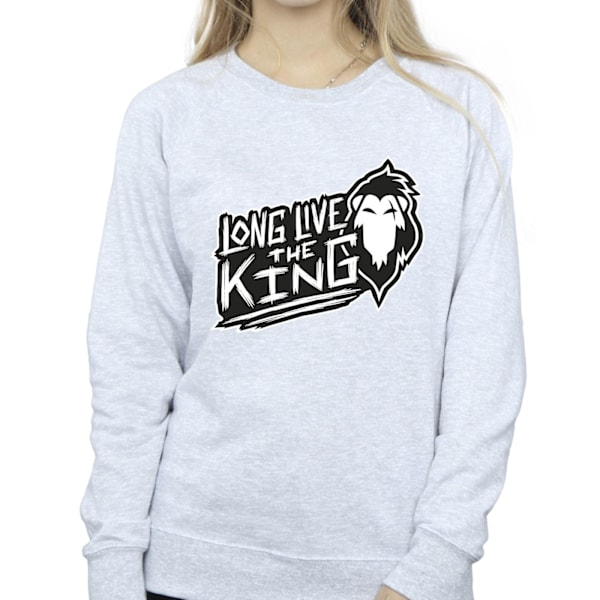Disney Dam/Damer Lejonkungen The King Sweatshirt M Sports Sports Grey M