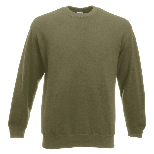 Fruit Of The Loom Unisex Premium 70/30 Set-In Sweatshirt 2XL Cl Classic Olive 2XL