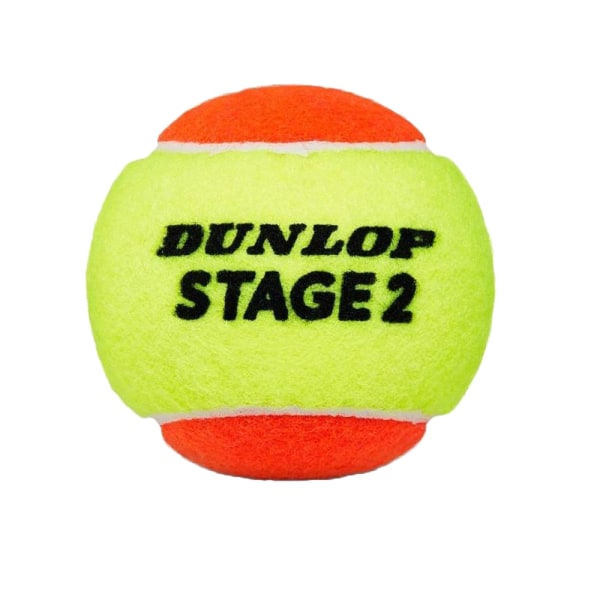 Dunlop lågtrycks minitennisbollar (paket med 60) One Size Ora Orange One Size