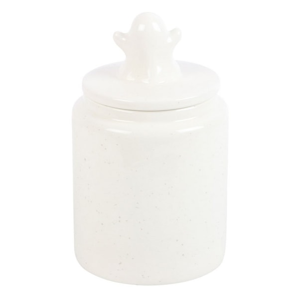 Something Different Hey Boo Ghost Jar En Storlek Vit White One Size