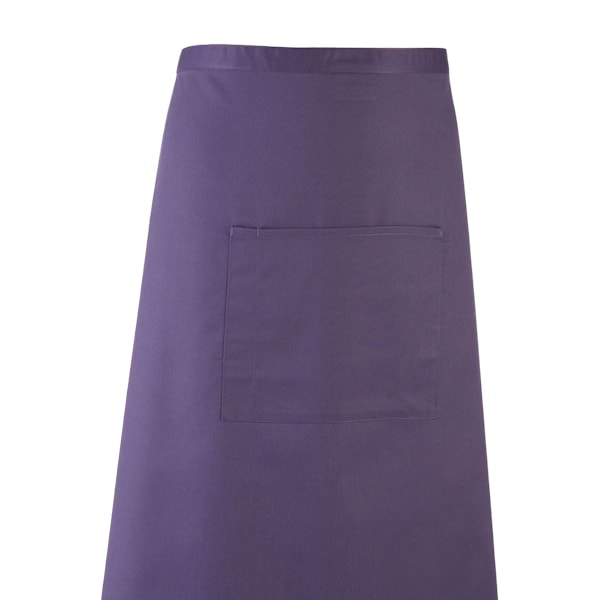 Premier Unisex Färger Bar Apron / Arbetskläder (Lång Continental S Purple One Size