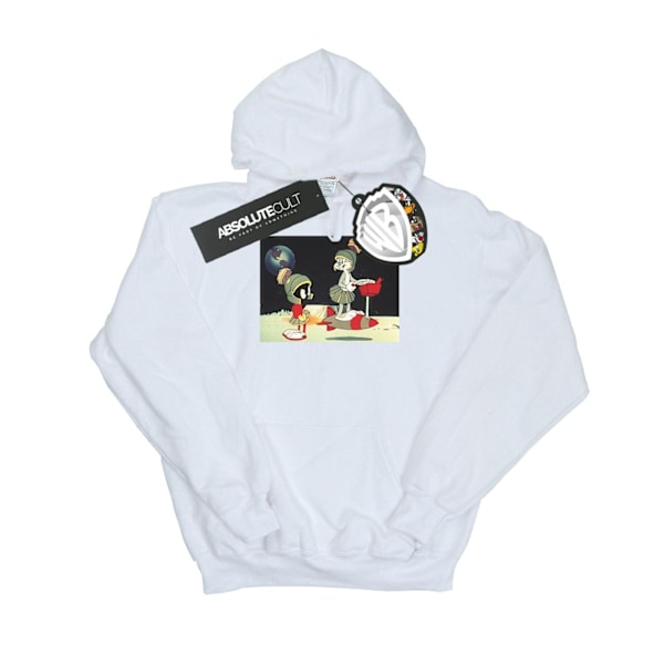 Looney Tunes Herr Bugs Bunny Spaced Hoodie 4XL Vit White 4XL