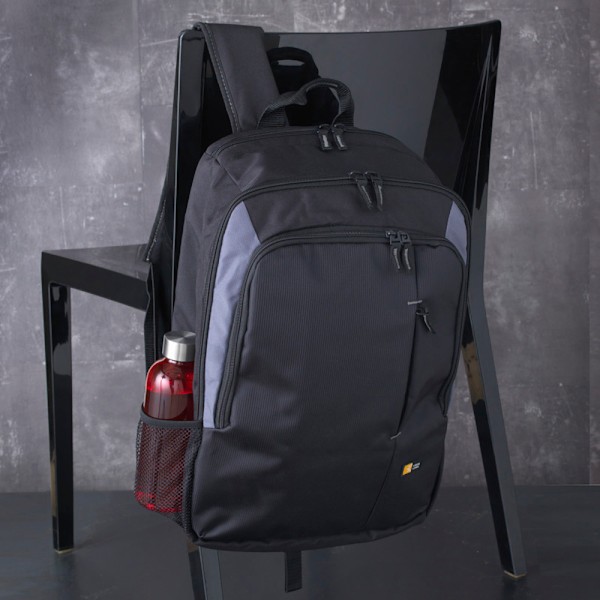 Case Logic 17in Laptop Ryggsäck 31 x 13 x 44 cm Solid Black Solid Black 31 x 13 x 44 cm