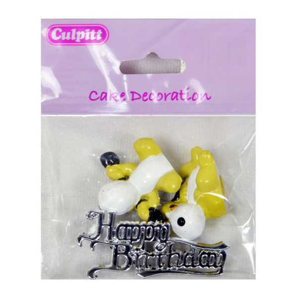 Culpitt Party Cake Toppers One Size Dog Dog One Size