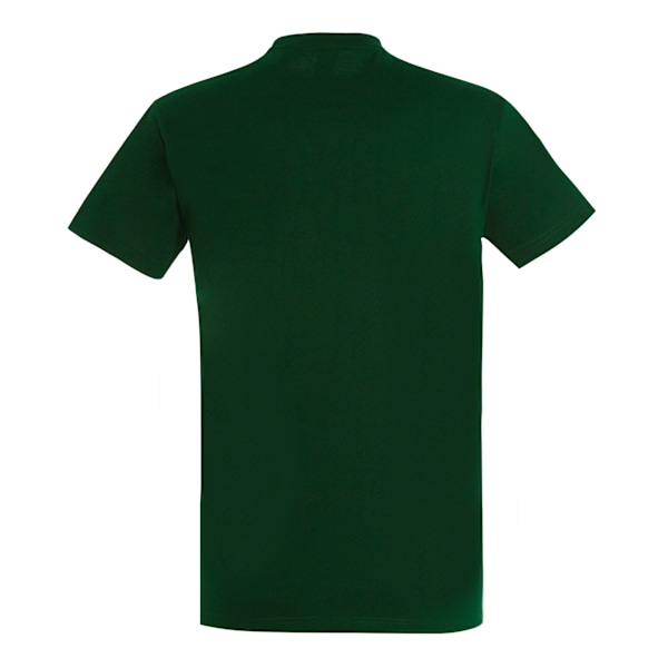 SOLS Herr Imperial Heavyweight Kortärmad T-shirt M Flaska Grön Bottle Green M