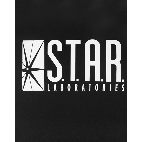 Flash Official Mens TV STAR Laboratories Väst XL Svart Black XL