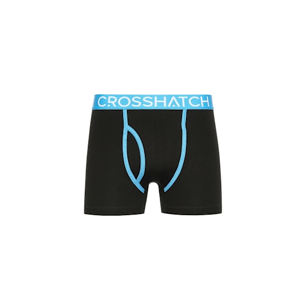 Crosshatch Mens Trioglow Boxer Shorts (3-pack) M Svart Black M