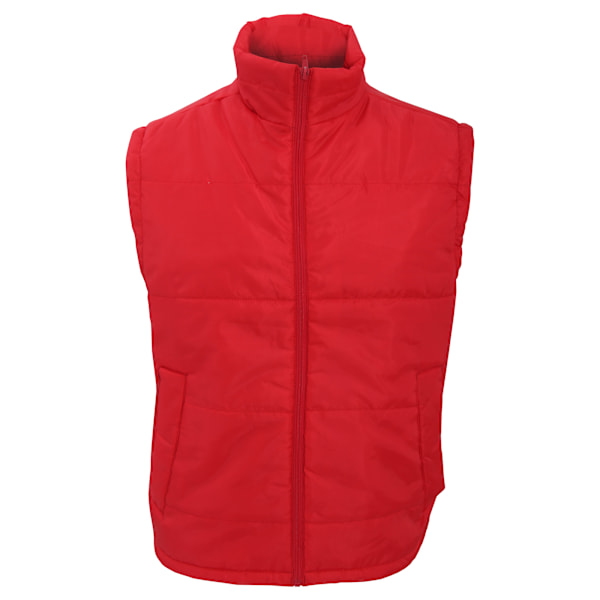Result Core Bodywarmer Vattenavvisande Vindtät Jacka XS för Herr Red XS