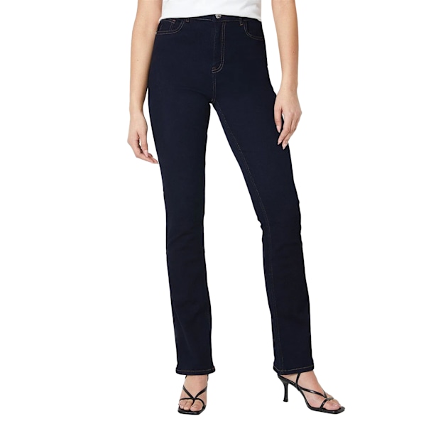 Dorothy Perkins Dam/Dam Stretch Tall Bootcut Jeans 14 UK Indigo 14 UK