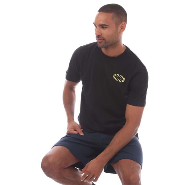 Nicce Herr Tanetta Bomull Regular T-shirt M Svart Black M