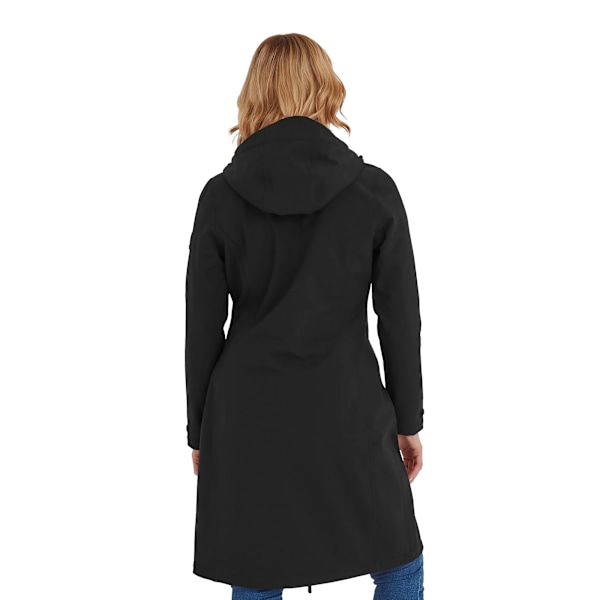 TOG24 Dam/Kvinna Enya Lång Softshelljacka 16 UK Svart Black 16 UK