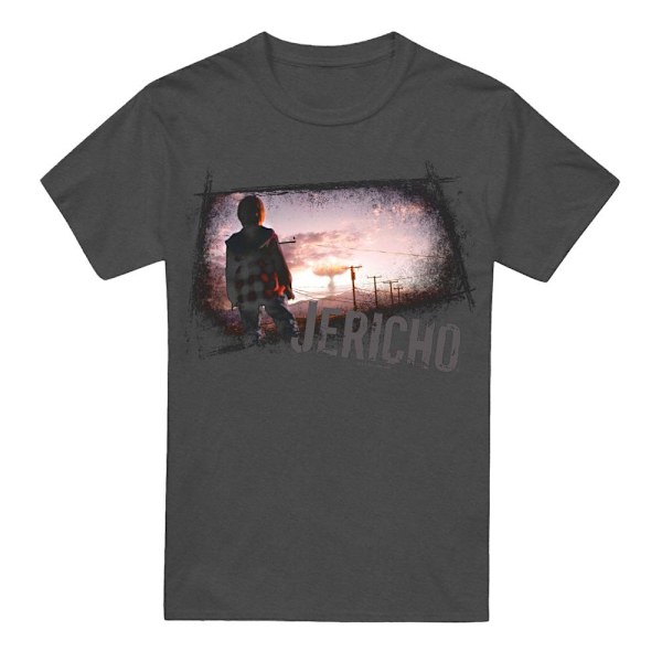Jericho Unisex Vuxen Svampmoln T-Shirt M Kolgrå Charcoal M