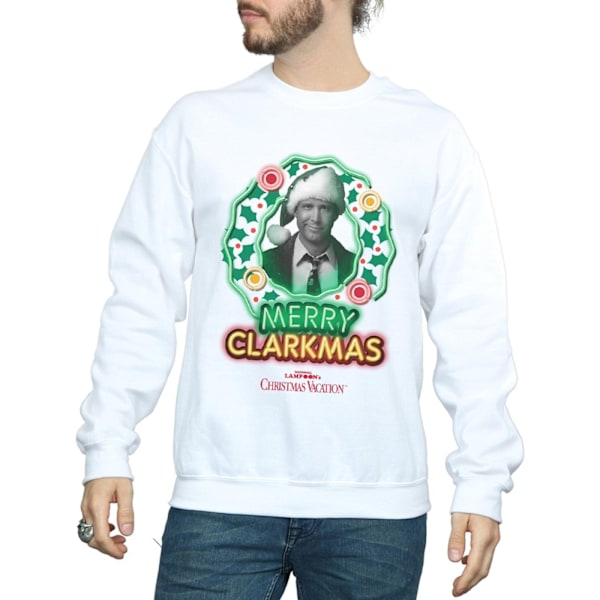 National Lampoon's Christmas Vacation Herr Greyscale Clarkmas C White 3XL