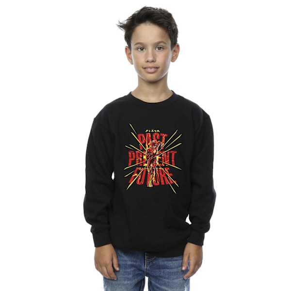 DC Comics Boys The Flash Past Present Future Sweatshirt 3-4 År Black 3-4 Years