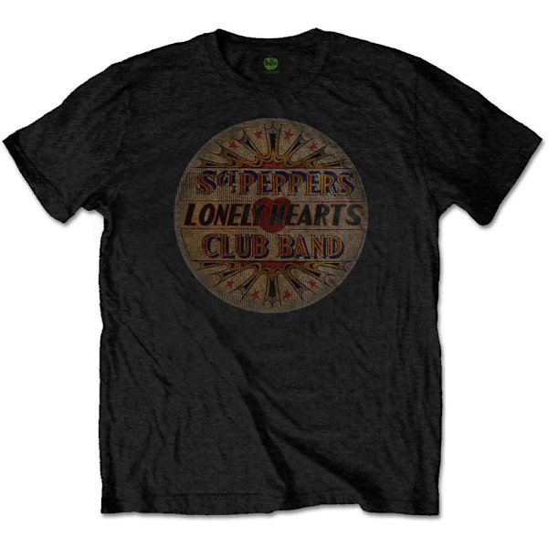 The Beatles Unisex Vintage T-Shirt L Svart Black L