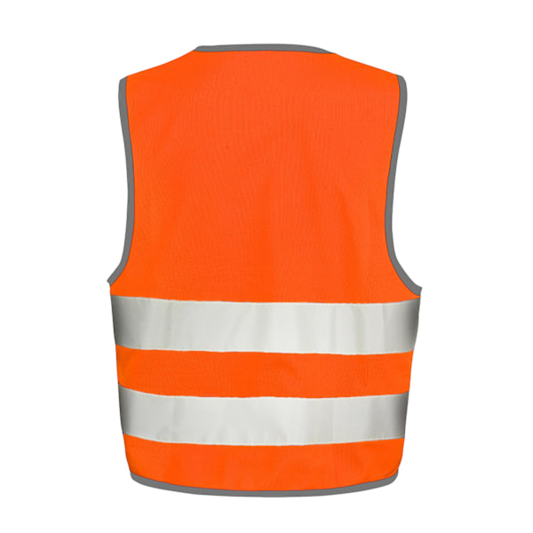 Result Barn/Barn Hi-Vis Väst 10-12 År Fluorescerande Orange Fluorescent Orange 10-12 Years