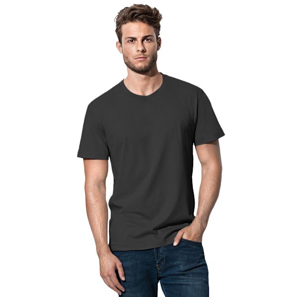Stedman Unisex Vuxen Klassisk T-shirt 4XL Black Opal Black Opal 4XL