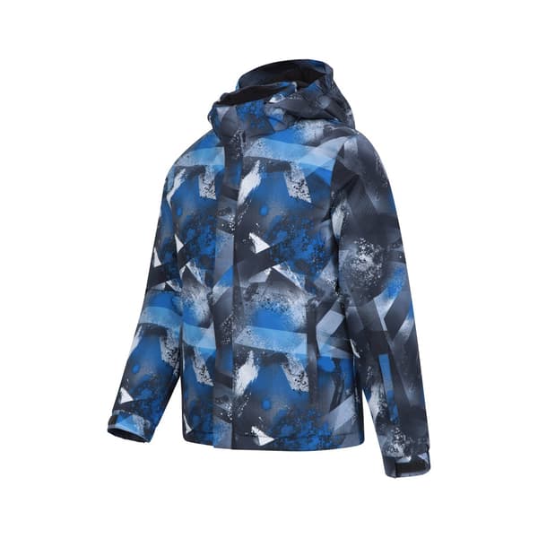 Mountain Warehouse Barn/Kids Mogal Geometrisk Skidjacka 3- Blue 3-4 Years