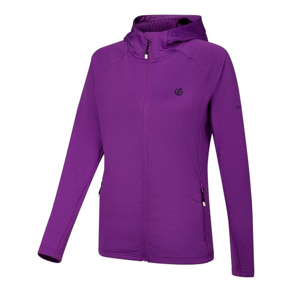 Dare 2B Dam Ventura Stretch Hooded Midlayer 10 UK Ama Amaranth 10 UK