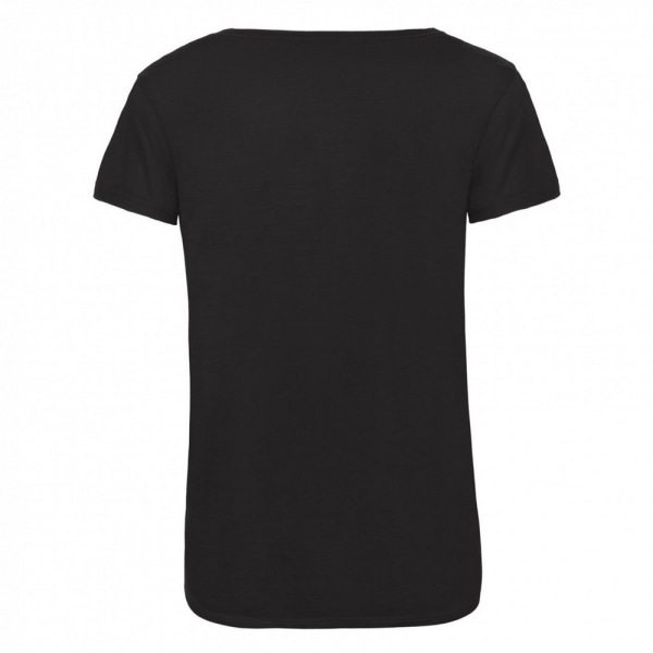B&C Triblend T-shirt för kvinnor/damer XS Svart Black XS