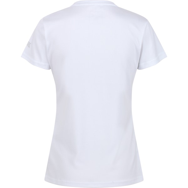 Regatta Fingal VI Mountain T-shirt för damer, vit, UK 16 White 16 UK