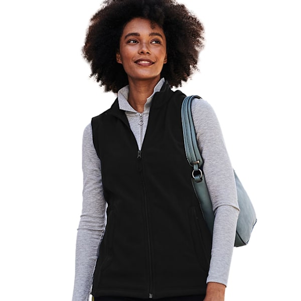 Regatta Dam/Kvinnor 210 Serie Microfleece Bodywarmer / Gilet Black 14