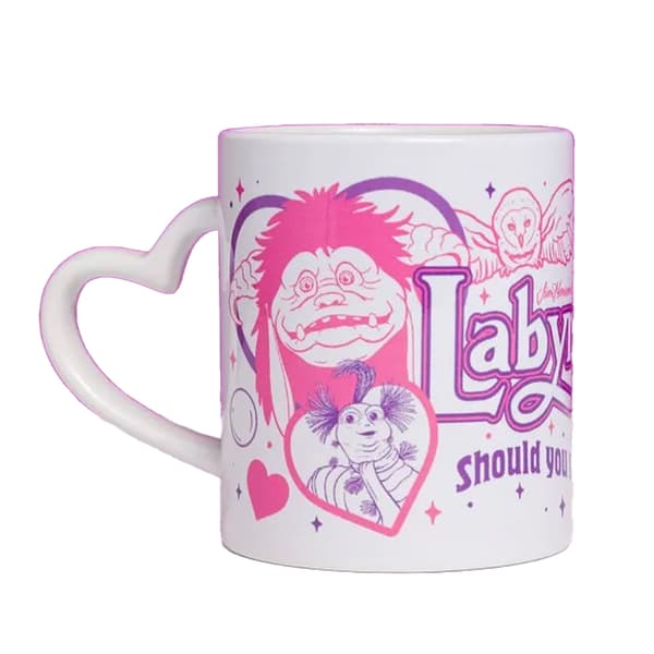 Labyrinth Friends Mugg En Storlek Vit White One Size