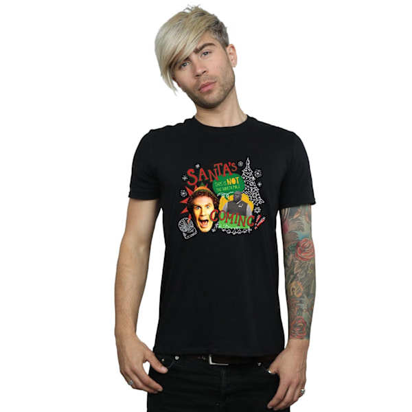 Elf Herr North Pole T-shirt S Svart Black S
