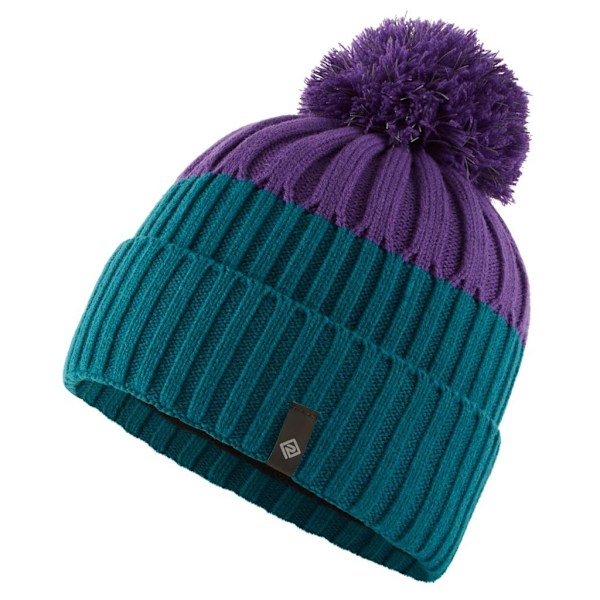 Ronhill Contrast Bobble Beanie, Storlek One Size, Marin/Kunglig Lila Marine/Regal Purple One Size