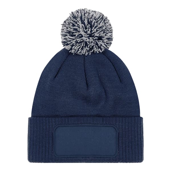 Beechfield Snowstar Beanie One Size French Navy/Light Grey French Navy/Light Grey One Size