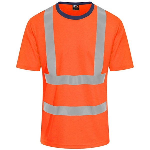 PRO RTX Hög synlighet T-shirt för män 4XL Orange/Marinblå Orange/Navy 4XL