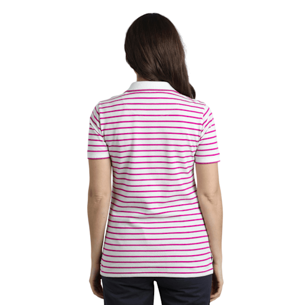 Weird Fish Dam/Dam Janely Randig Pikétröja 22 UK Dark Raspberry 22 UK