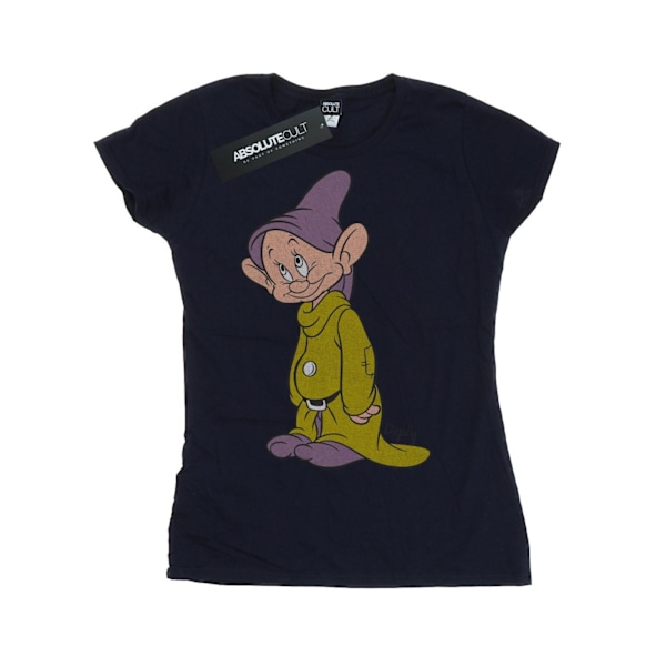 Disney Womens/Ladies Classic Dopey Bomull T-shirt L Marinblå Navy Blue L