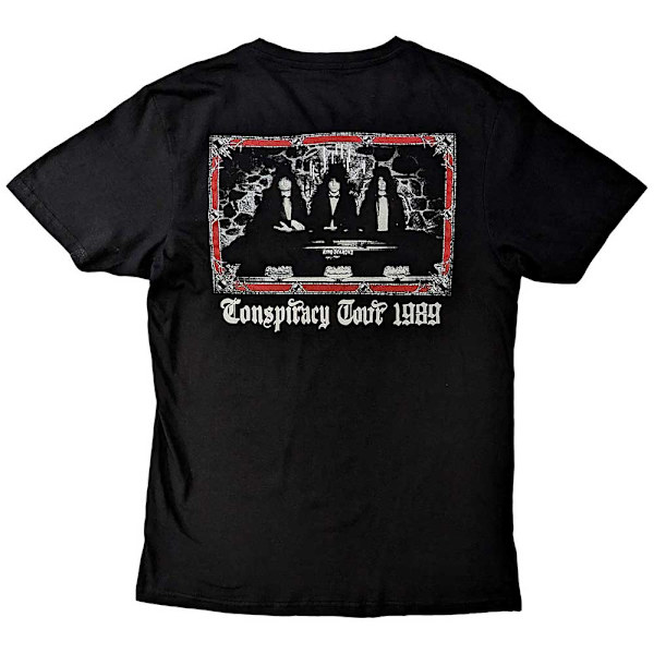 Baroness Unisex Adult Lightwing Back Print T-Shirt XL Svart Black XL
