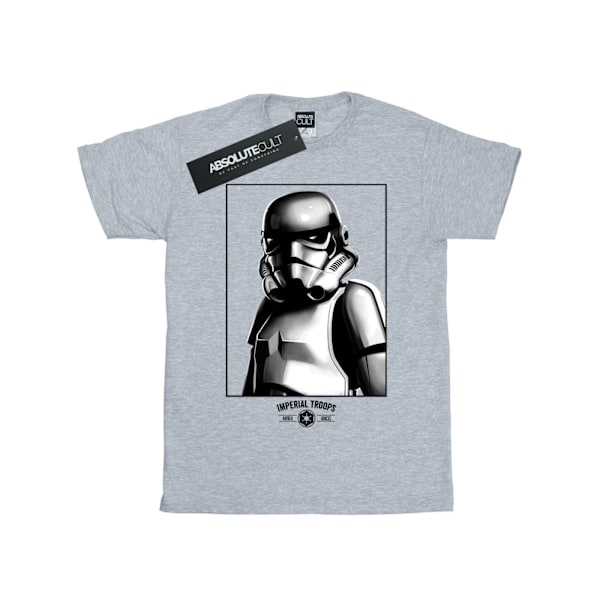 Star Wars Boys Imperial Troops T-shirt 9-11 år Sports Grey Sports Grey 9-11 Years