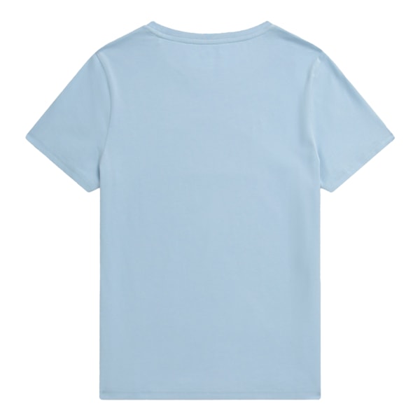 Animal Womens/Ladies Carina Hexagon Organic Logo T-Shirt 10 UK Pale Blue 10 UK