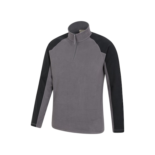 Mountain Warehouse Ashbourne II Halvzip Fleece Top XL Dar Dark Grey XL