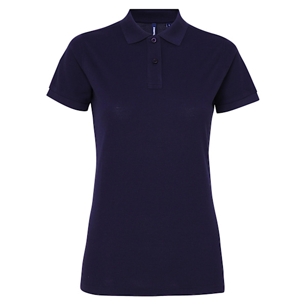 Asquith & Fox Dam/Dam Short Sleeve Performance Blend Polo Navy M