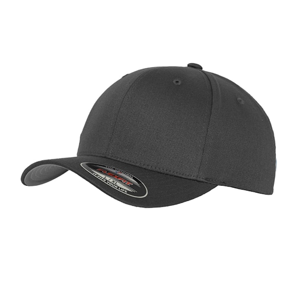 Flexfit Wooly Combed Cap XXL Mörkgrå Dark Grey XXL