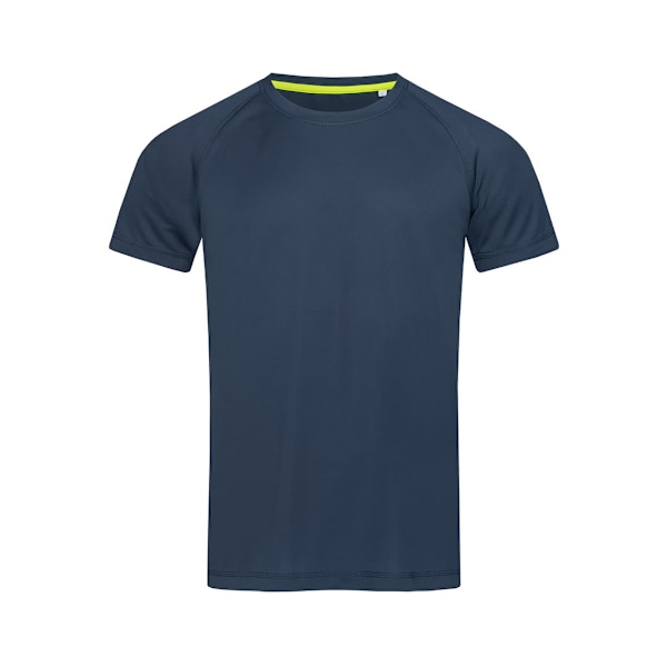 Stedman Active Raglan Mesh T-Shirt för män M Blå Blue M