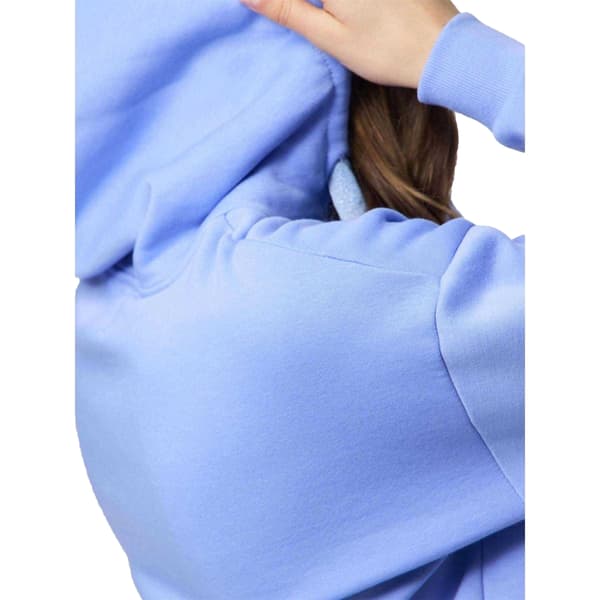 Pieces Dam/Dam Chilli Enfärgad Långärmad Hoodie XS Hydrangea Hydrangea XS