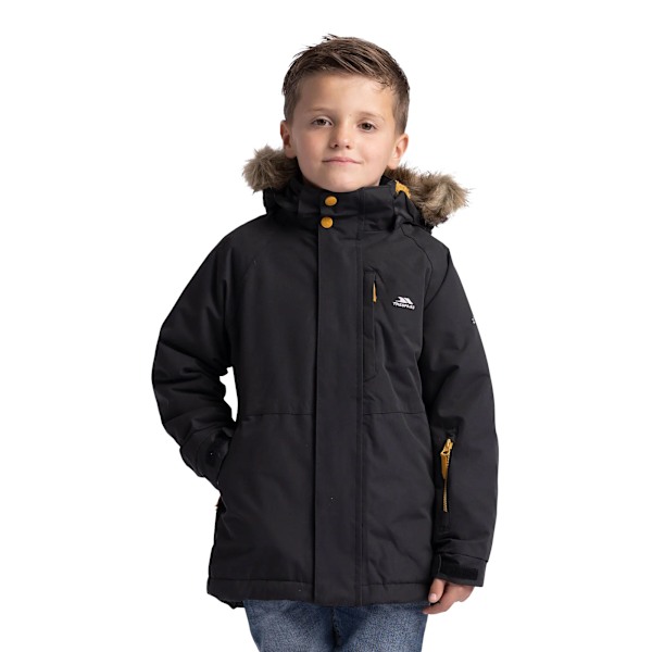 Trespass Barn/Barn Vattentät Vadderad Jacka 3-4 Black 3-4 Years
