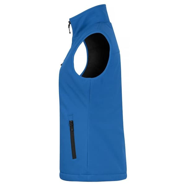 Clique Dam/Dam Softshell Paneler Gilet M Kungsblå Royal Blue M